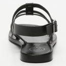 White Sun - Lirola Sandals - Black Buff - Black
