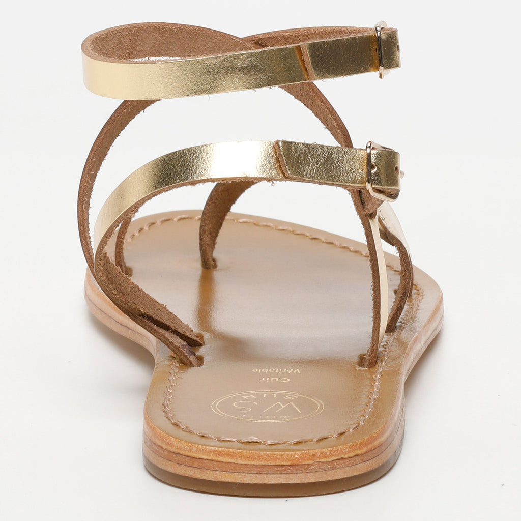White Sun - Sandalias Cosmos - Dark Gold Buff - Dark Gold