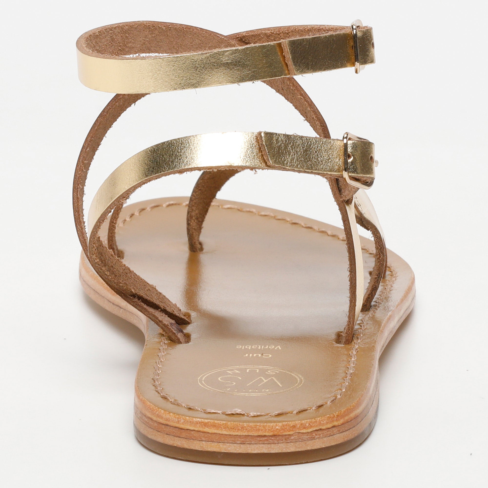 White Sun - Sandalias Cosmos - Dark Gold Buff - Dark Gold