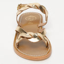 Sol Blanco - Sandalias Faro - Buff Dorado Oscuro - Dorado