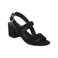 Lucuma Heeled Sandals - Black