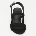 Lucuma Heeled Sandals - Black