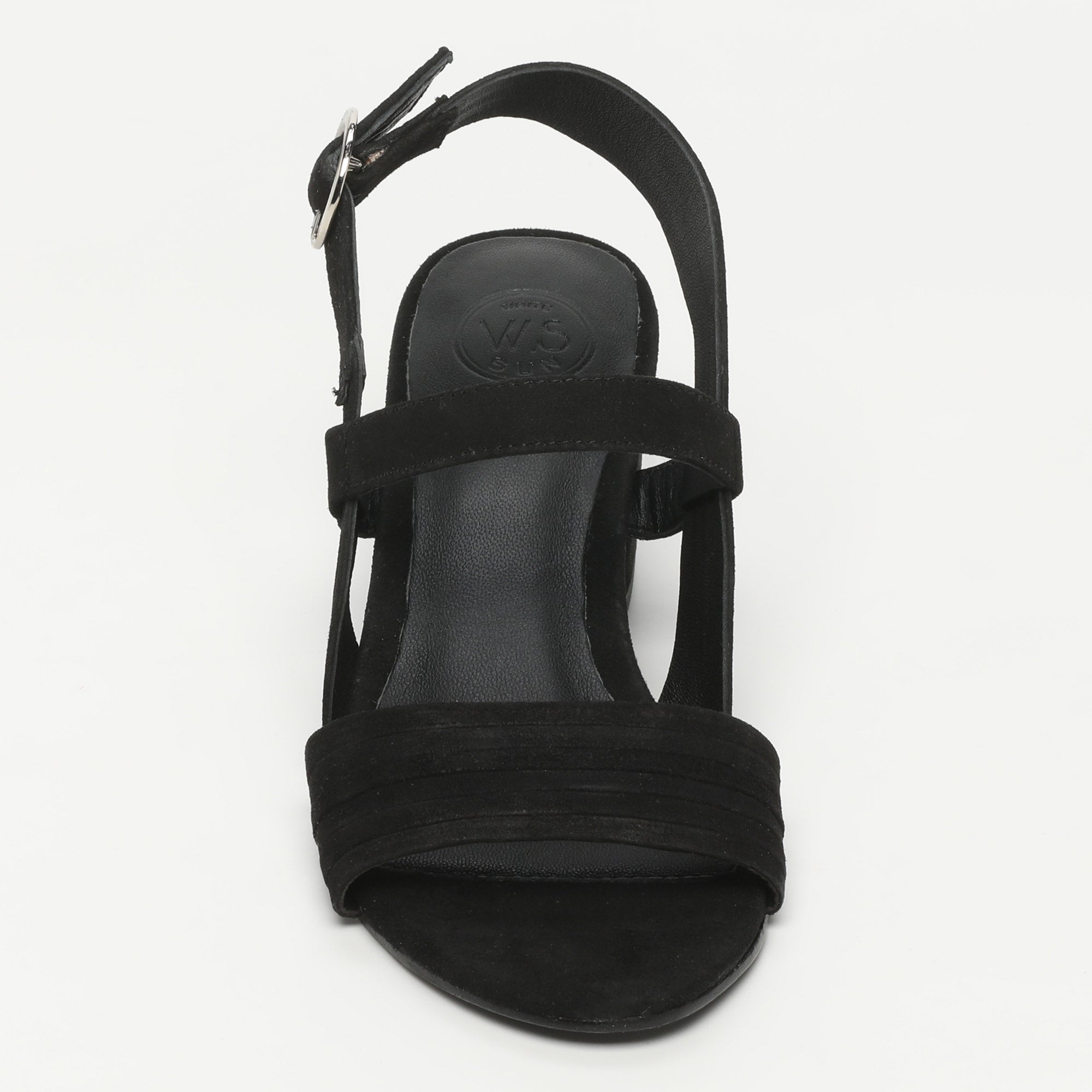Lucuma Heeled Sandals - Black