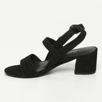 Lucuma Heeled Sandals - Black