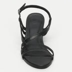 Sandalias de tacón Prunier - Black Sheep Nappa - Negro