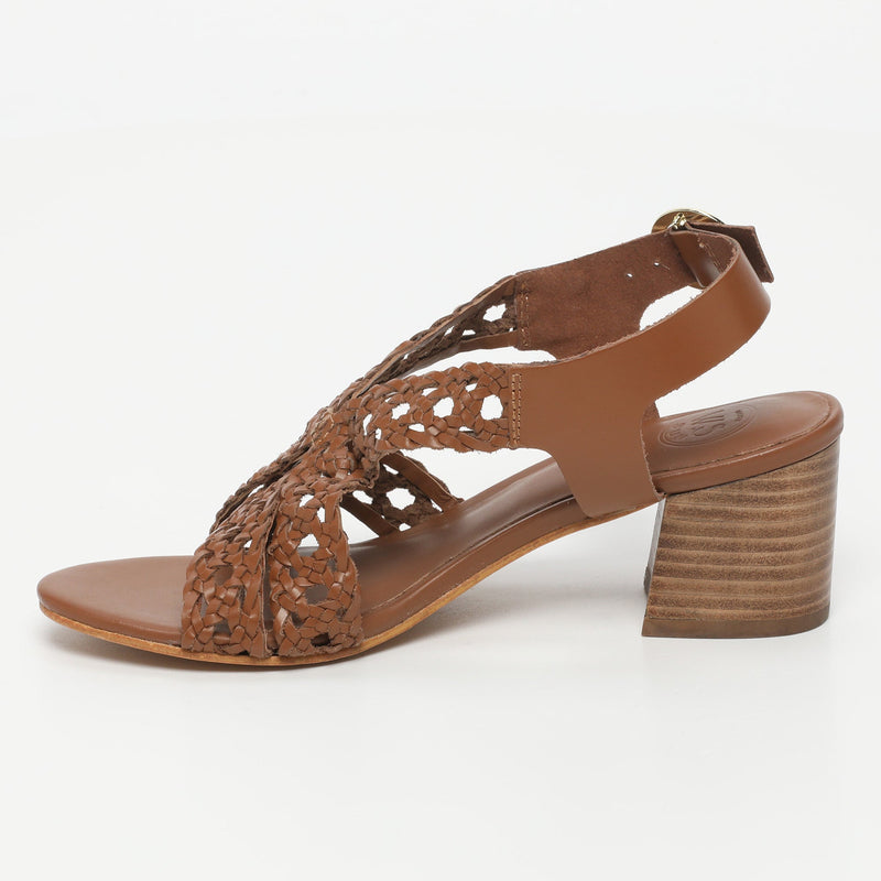 White Sun - Sandalias Tacón Chayotte - Camel Buff - Marrón