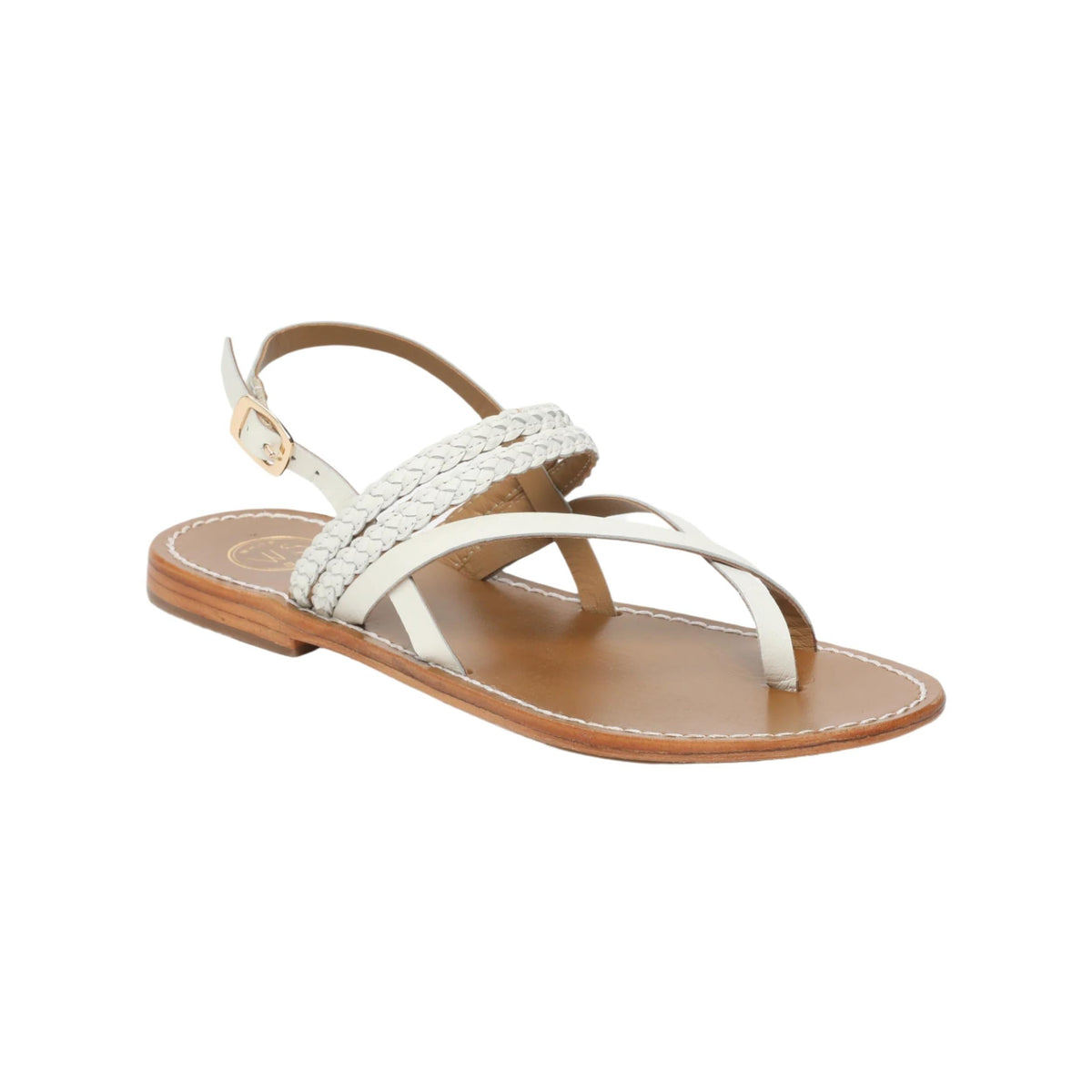 Sandalias Vanillae - Piel de cabra blanca - Blanco