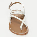 Sandalias Vanillae - Piel de cabra blanca - Blanco