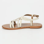 Berlanga Sandals - White Croco
