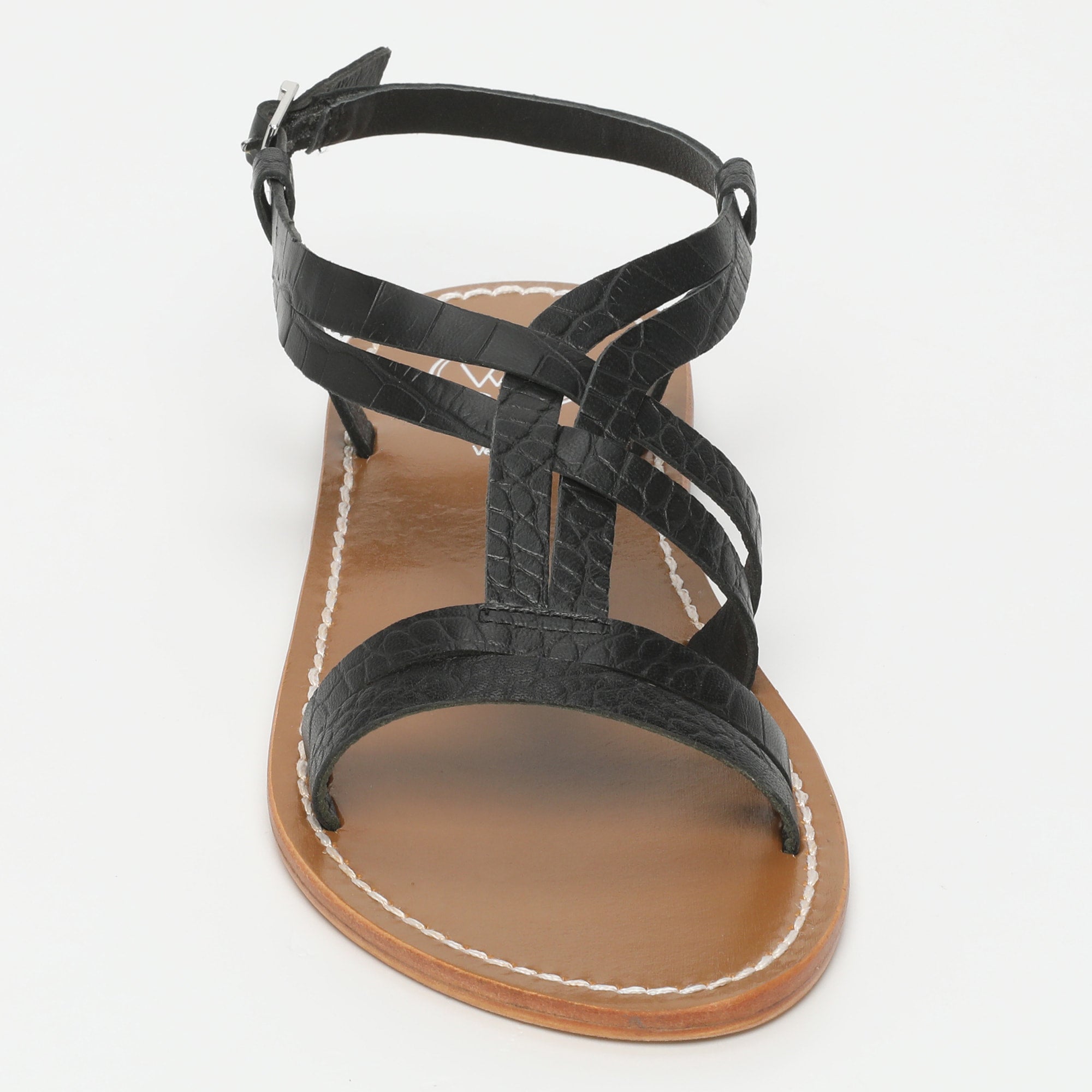 Sandales Berlanga - Black Croco
