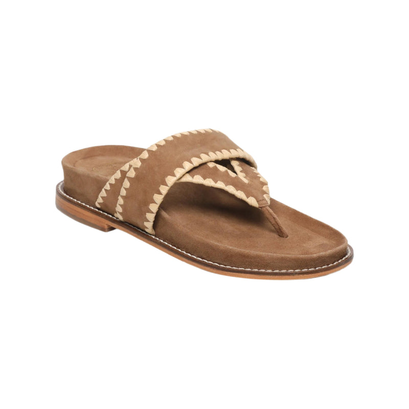 White Sun - Mules Caelum - Ante de cabra camello - Camel+Beige