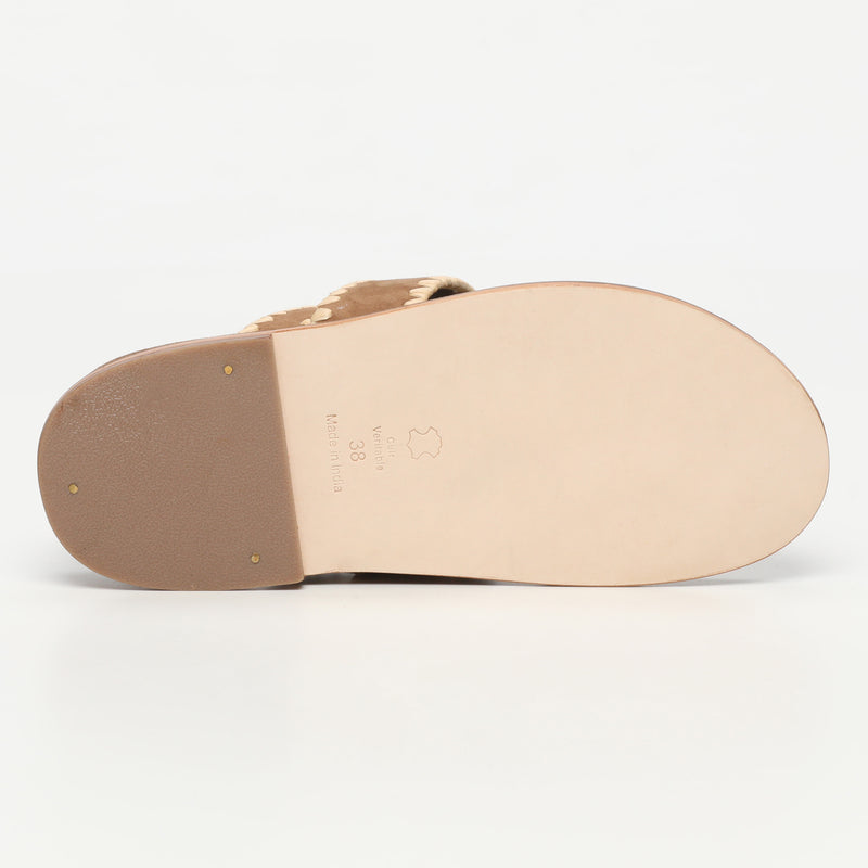 Mules Caelum - Camel+Beige