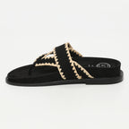 Mules Caelum - Black + Beige