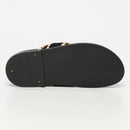 Caelum Mules - Black + Beige