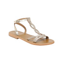 Sol Blanco - Sandalias Faelina - Gold Buff - Oro