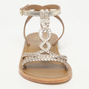 Sol Blanco - Sandalias Faelina - Gold Buff - Oro