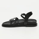 Lunara Sandals - Black Croco