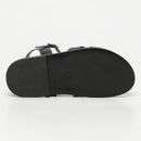 Lunara Sandals - Black Croco