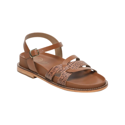 Sandales Lunara - Camel Croco+Camel