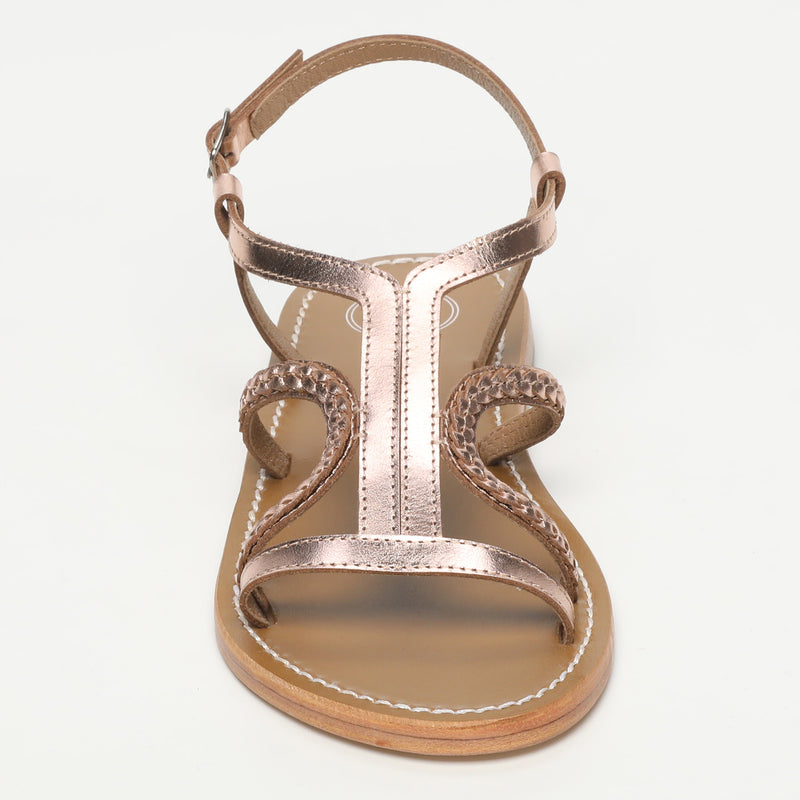 Sandalias Fenella - Oro rosa