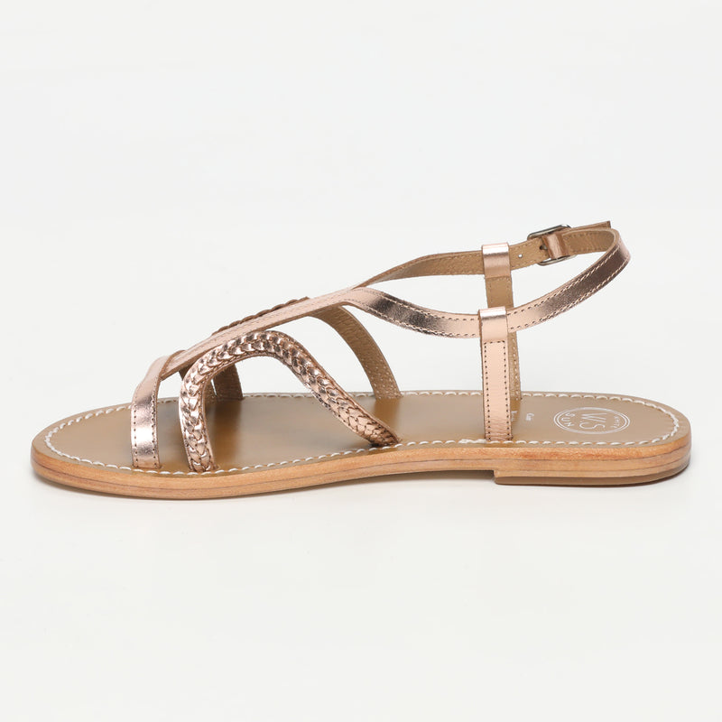 Sandalias Fenella - Oro rosa