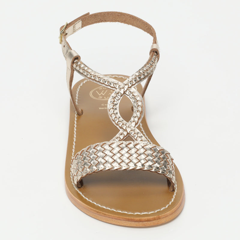 Queniva Sandals - Gold