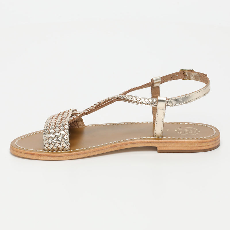 Queniva Sandals - Gold