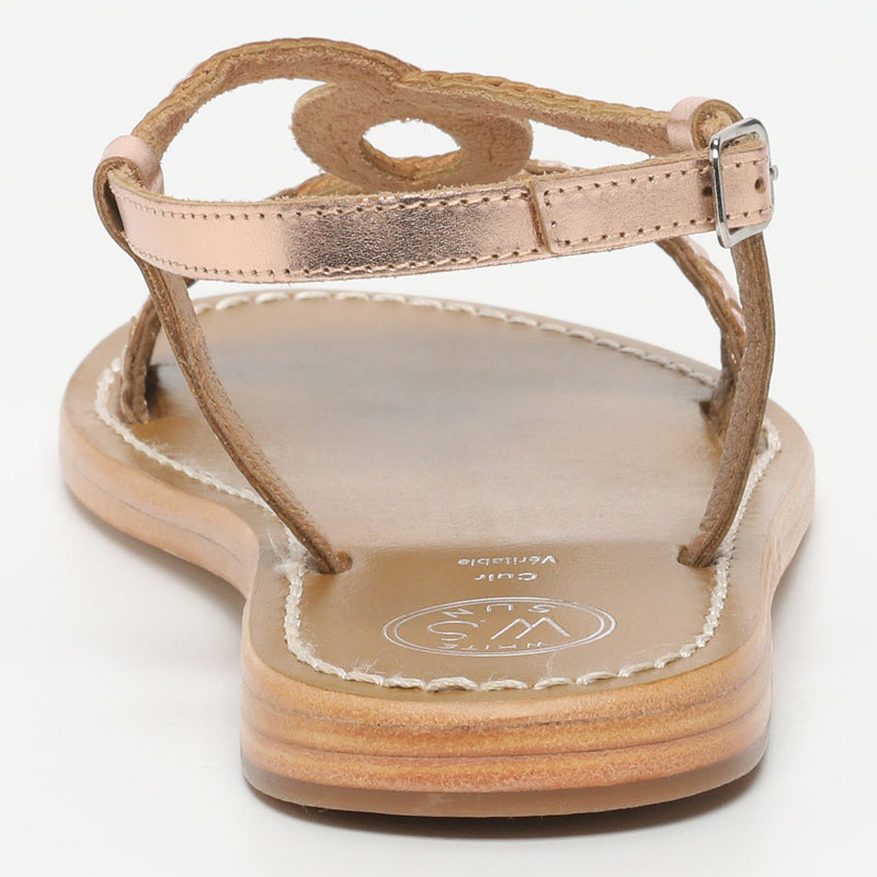 Sol Blanco - Sandalias Queniva - Rosegold Buff - Rosa