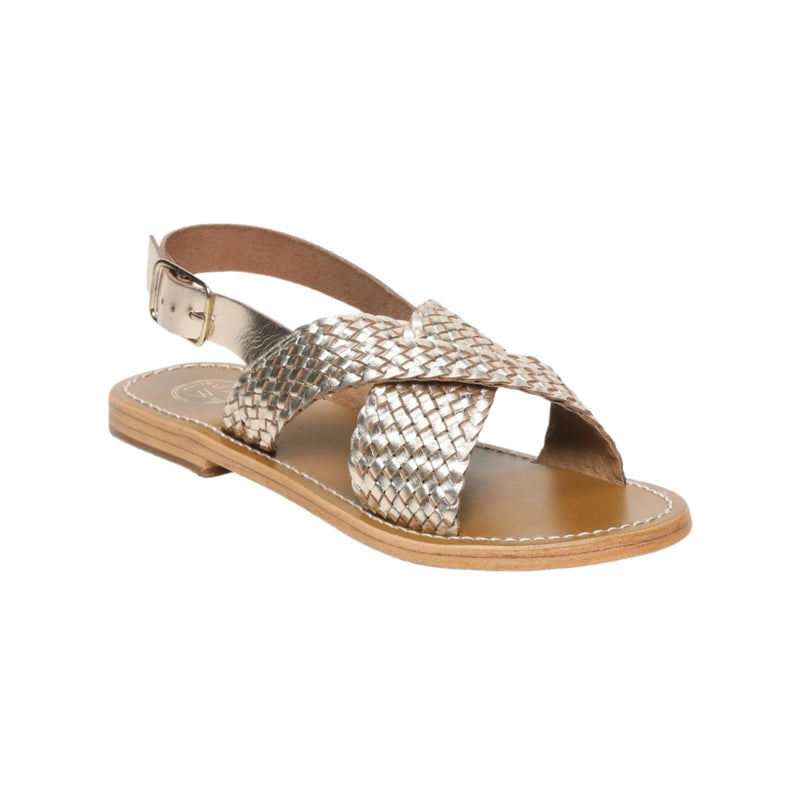 Sol Blanco - Sandalias Monica - Dorado Buff - Dorado