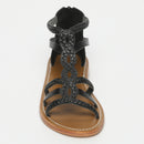 White Sun - Sandales Mirella - Black Buff - Black