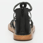 Sandalias Mirella - Black Buff - Black