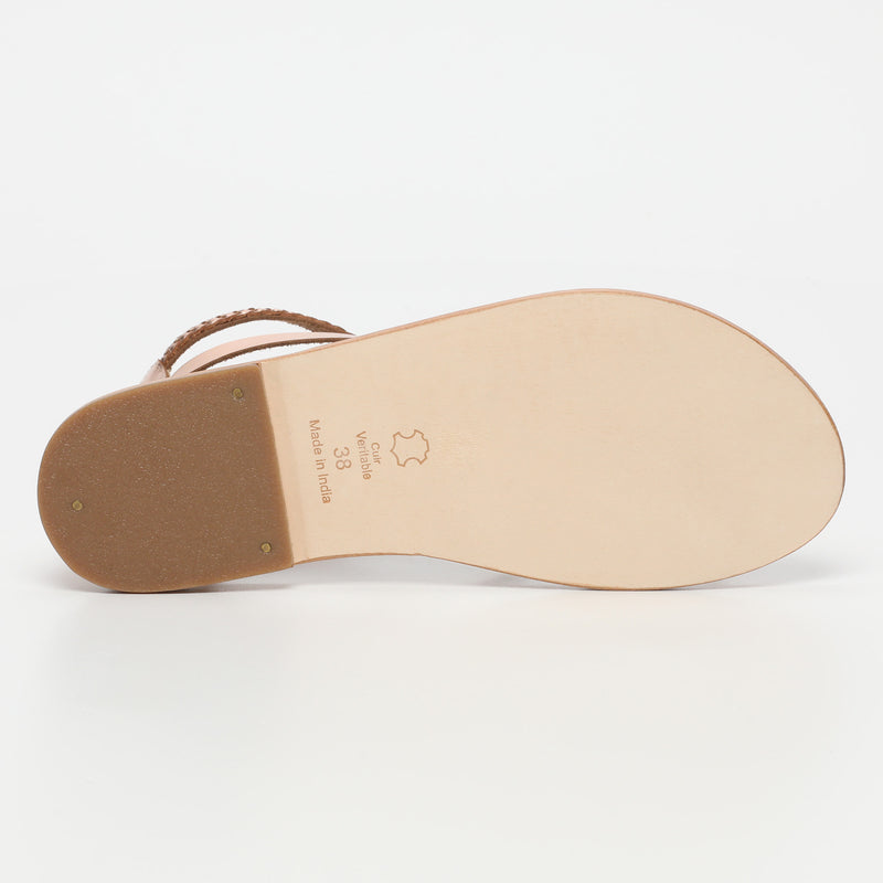 Sandalias Mirella - Oro rosa