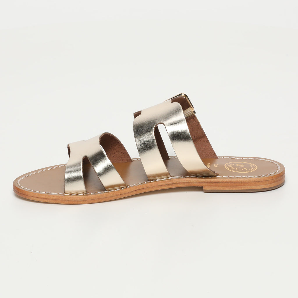 Sandalias Rosa - Gold