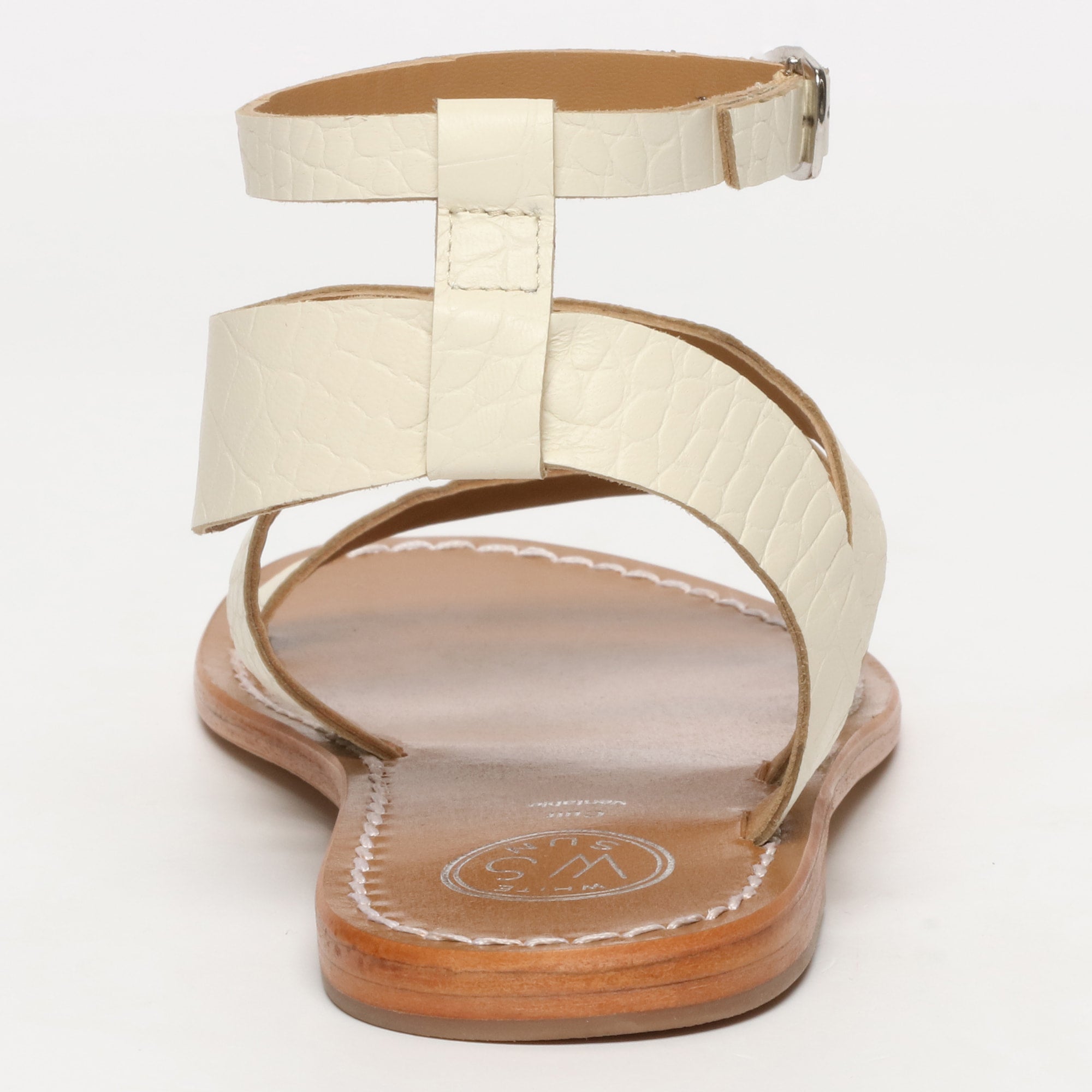 Sandalias Oasis - White Croco