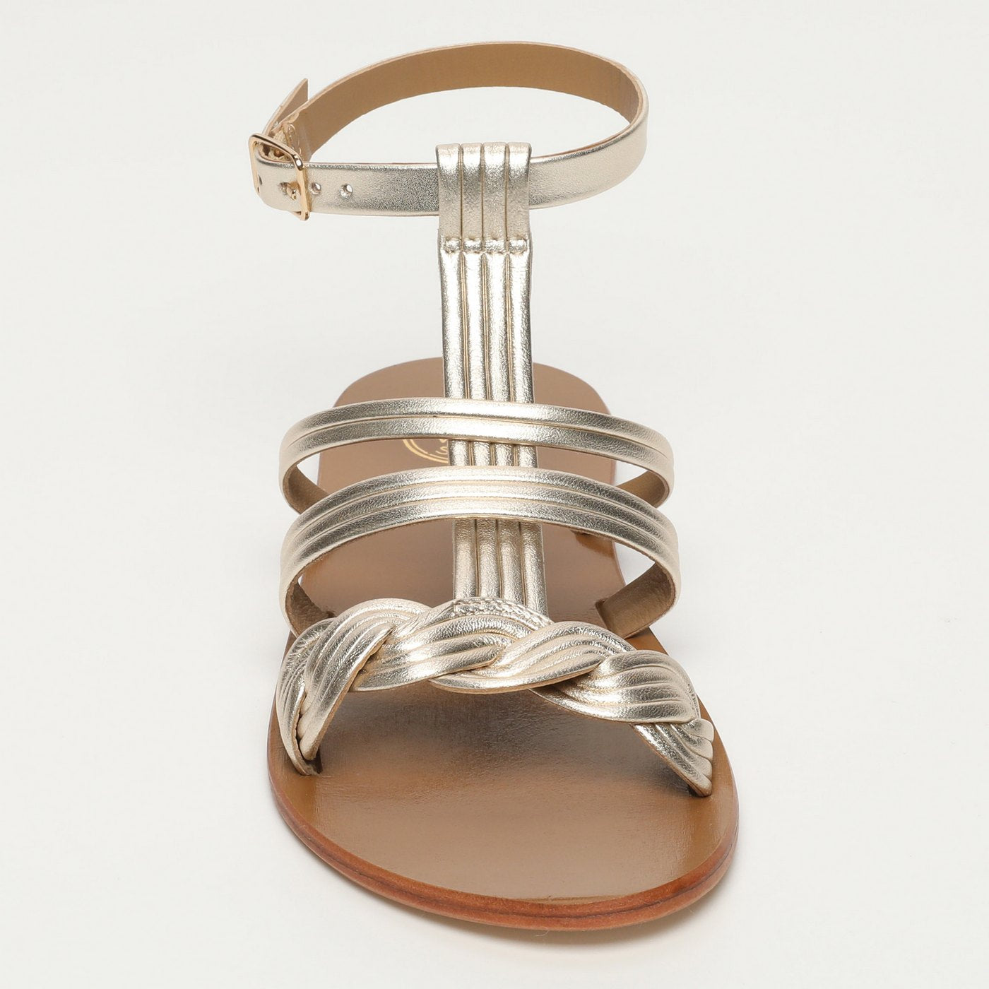 Sandalias Carmesi - Gold
