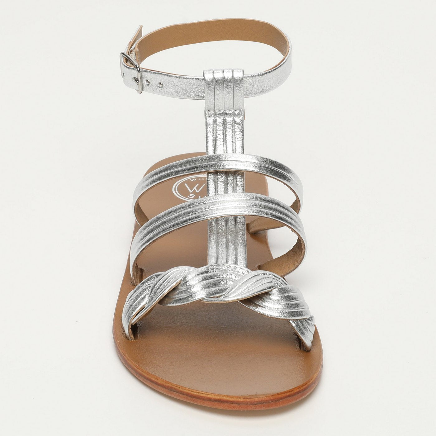 Sandalias Carmesi - Silver