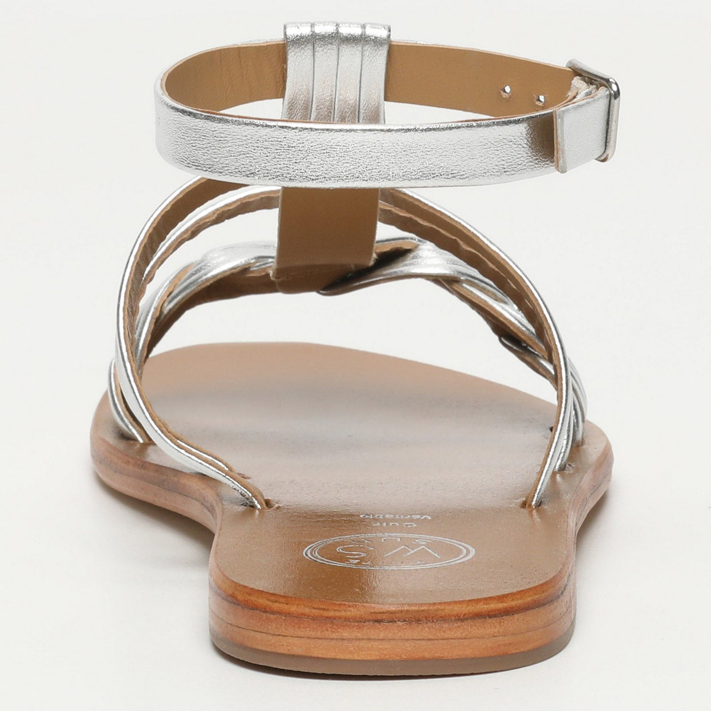 Sandalias Carmesi - Silver
