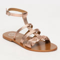 Sandalias Carmesi - Rosegold