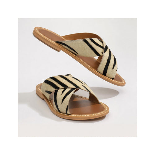 Urixia Sandals - Zebra