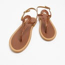 Sandales Elvixa - Camel Croco