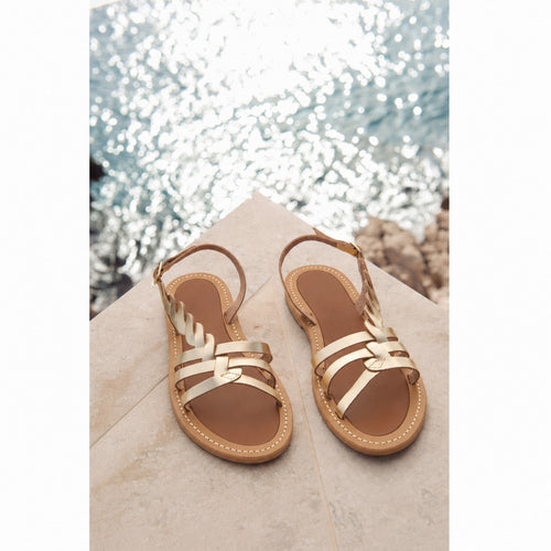 Tronia Sandals - Dark Gold