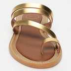 Penny Sandals - Dark Gold