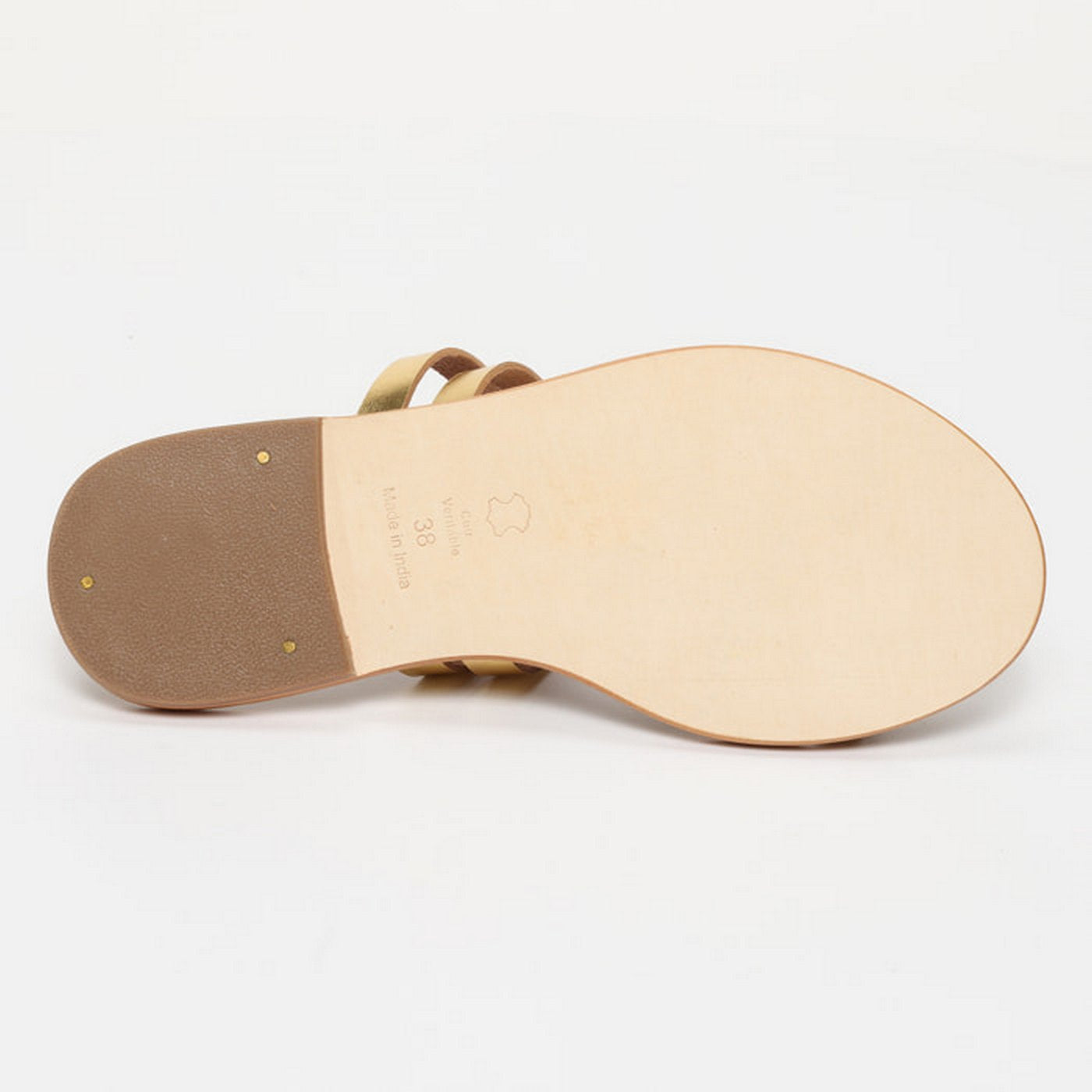 Penny Sandals - Dark Gold
