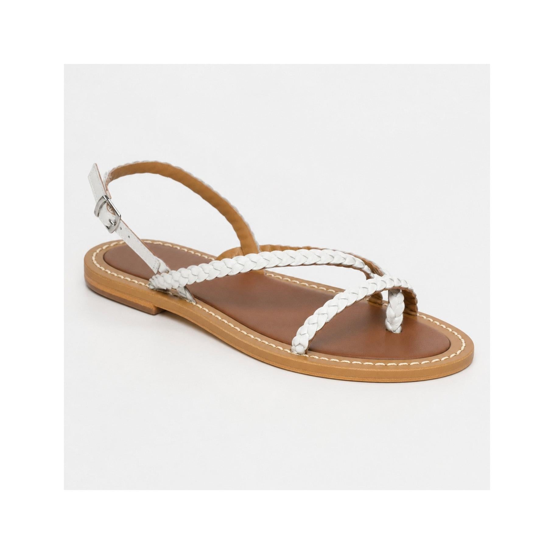 Zaria Sandals - White