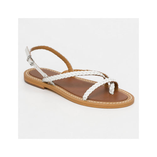 Zaria Sandals - White