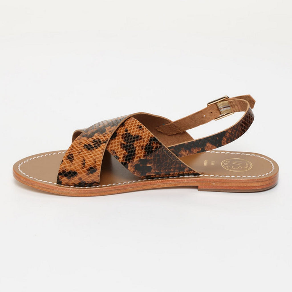 Sandalias Macapa - Brown Snake