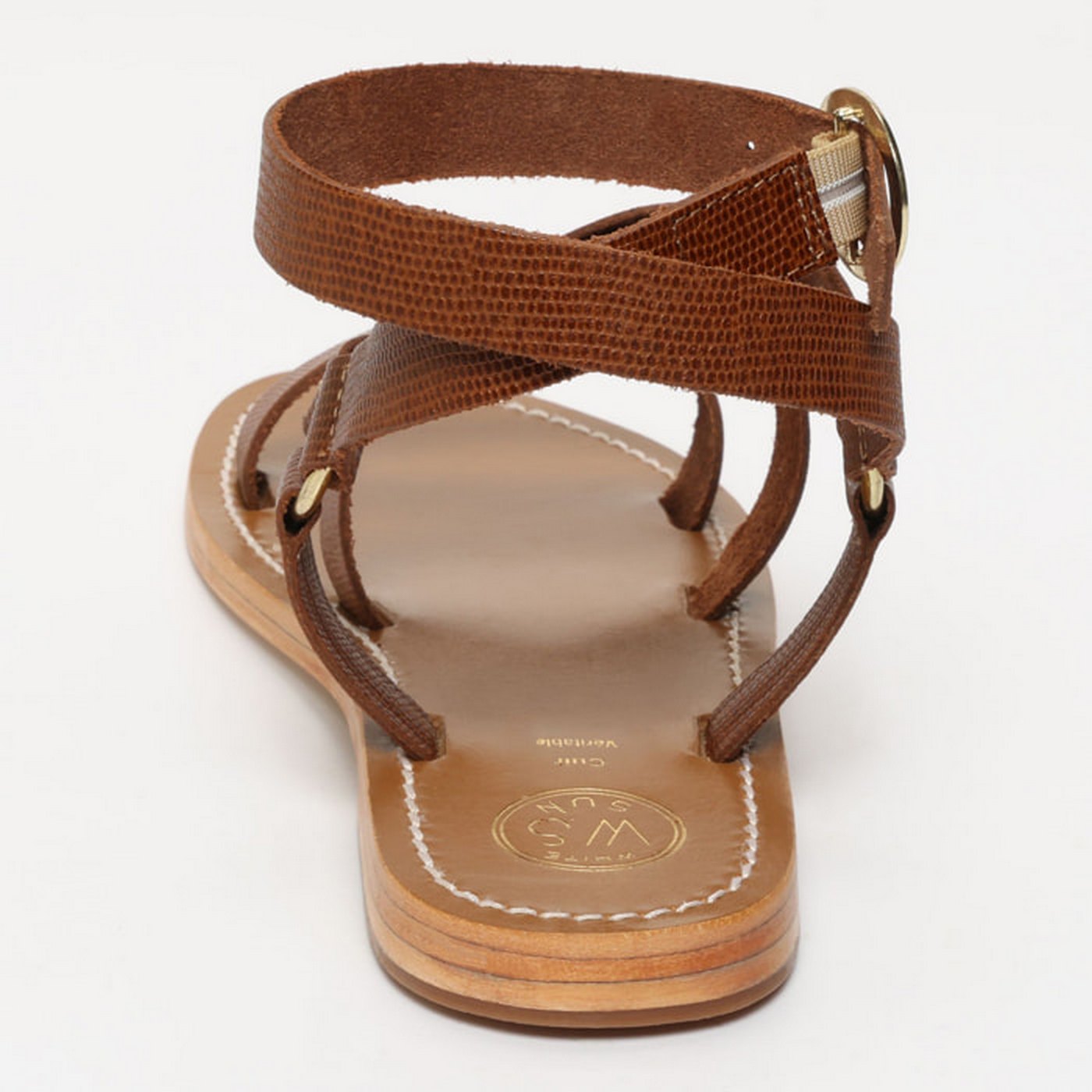 Sandalias Charel - Brown Lizard