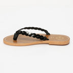 Sandalias Nefela - Black Patent