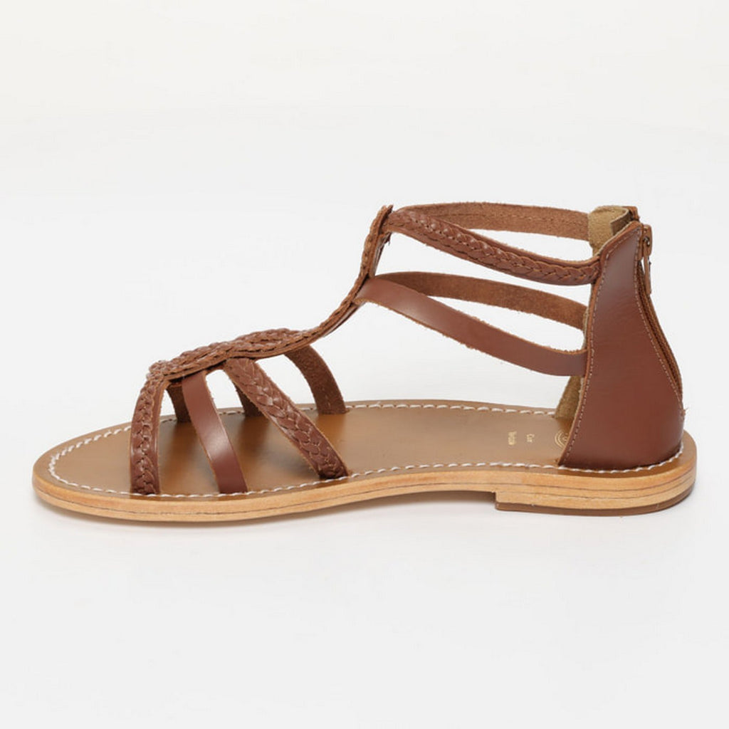 Sandales Mirella - Cognac