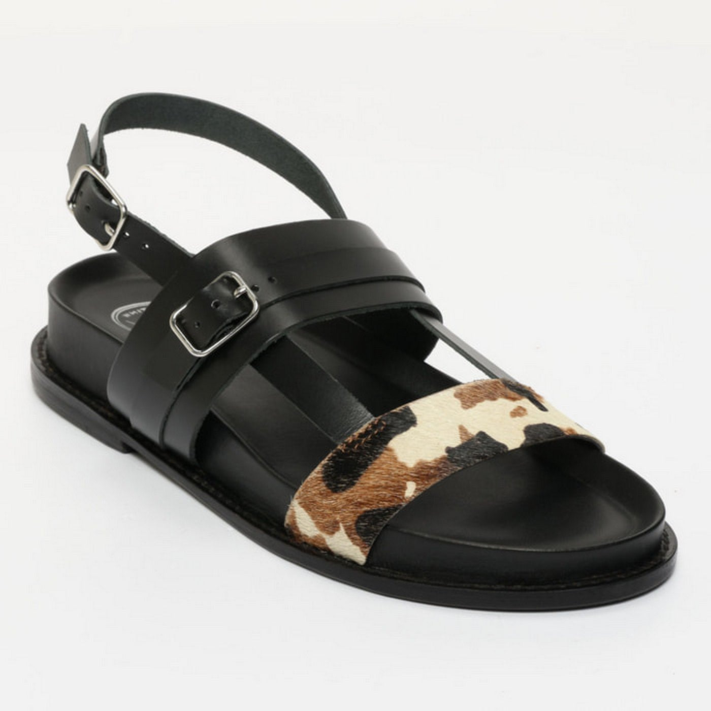 Sandalias Zeneta - Cow+Black